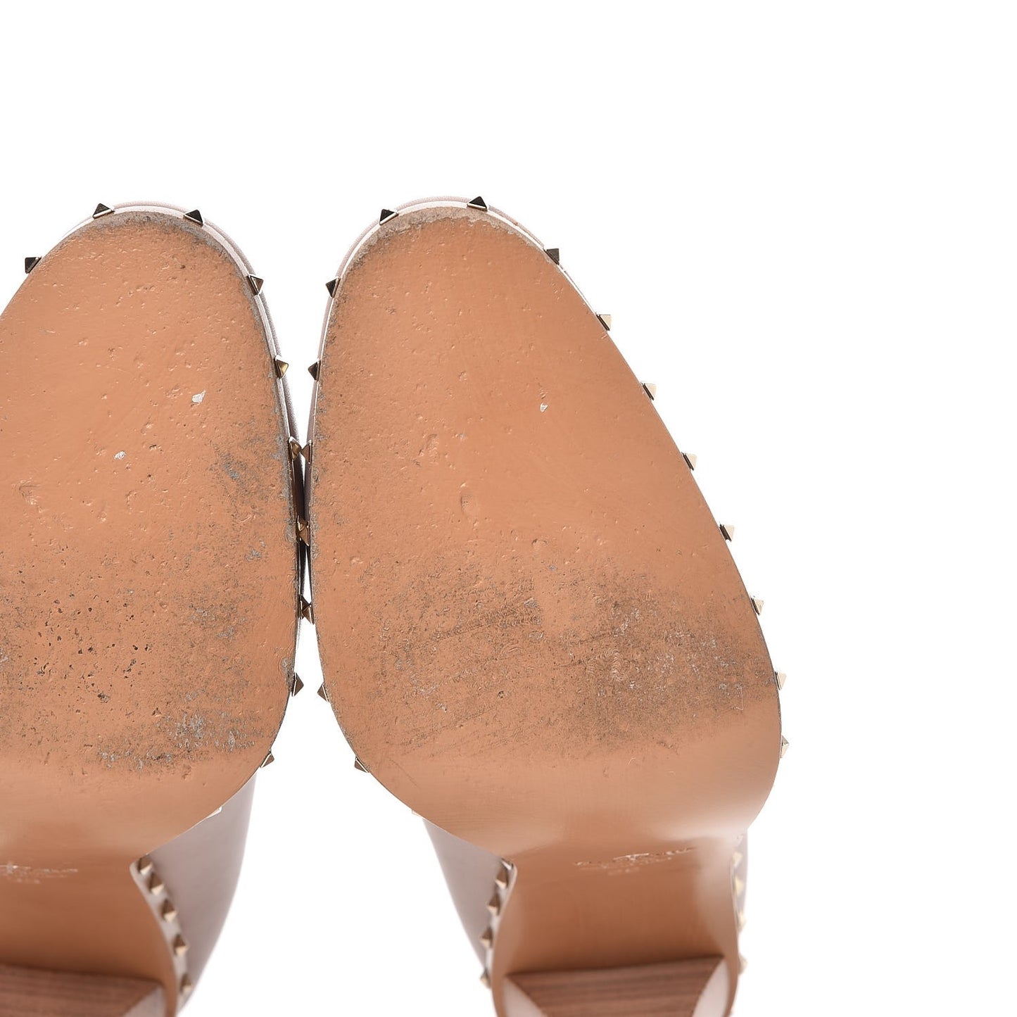 Calfskin Soul Rockstud Mary Jane 110mm Pumps 38 Poudre