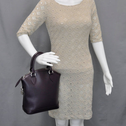 Louis Vuitton Epi Lockit Plum 2 of 8