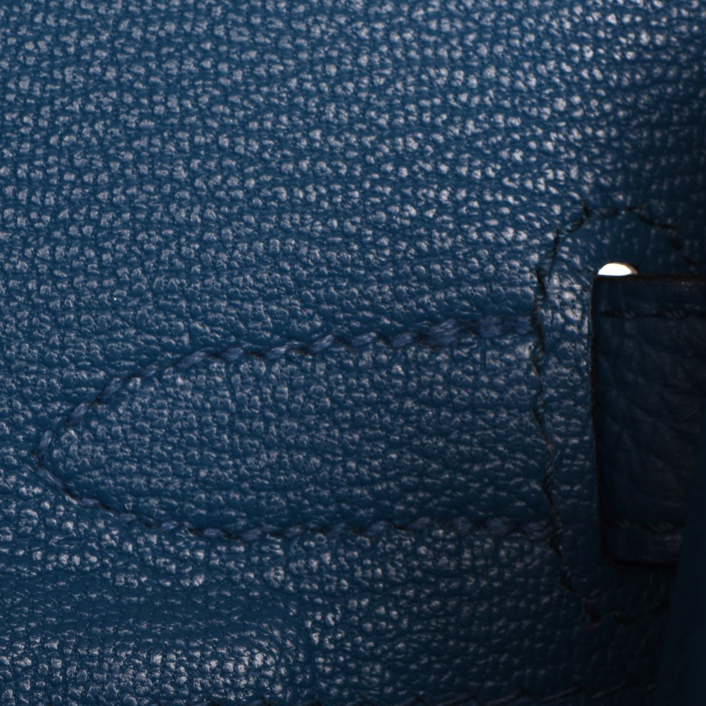 Togo Birkin 30 Bleu de Galice