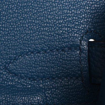Hermes Togo Birkin 30 Bleu de Galice 14 of 22