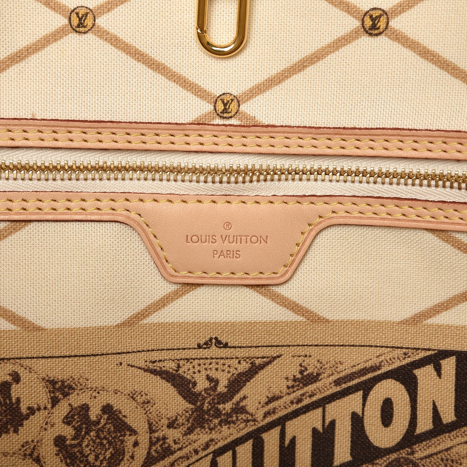 Louis Vuitton Damier Azur Summer Trunks Neo Neverfull MM 7 of 10
