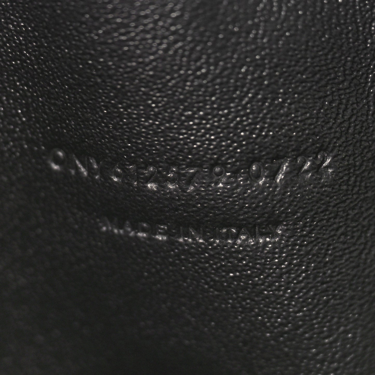 Grain De Poudre Matelasse Monogram Mini Lou Camera Bag Dark Natural