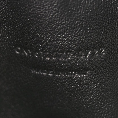 Saint Laurent Grain De Poudre Matelasse Monogram Mini Lou Camera Bag Dark Natural 7 of 11
