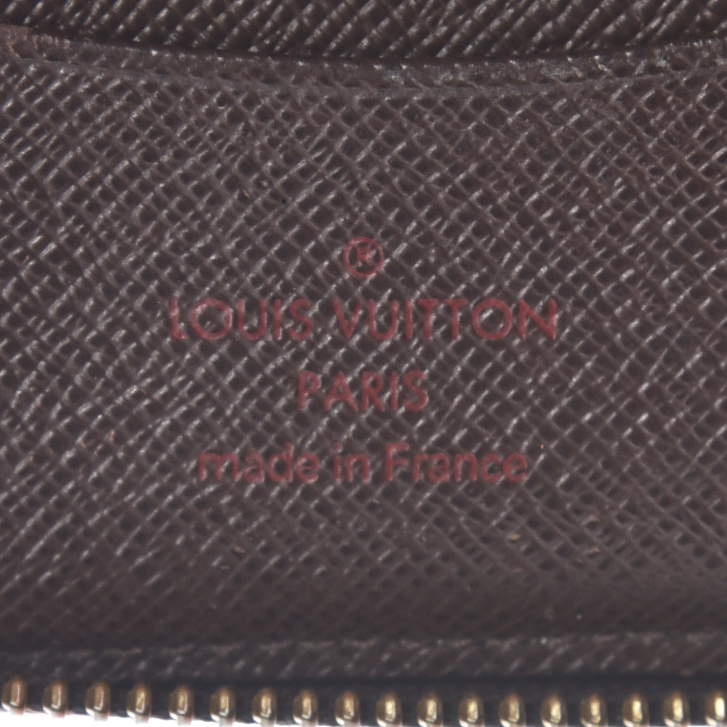 Louis Vuitton Damier Ebene Zippy Compact Wallet 9 of 10