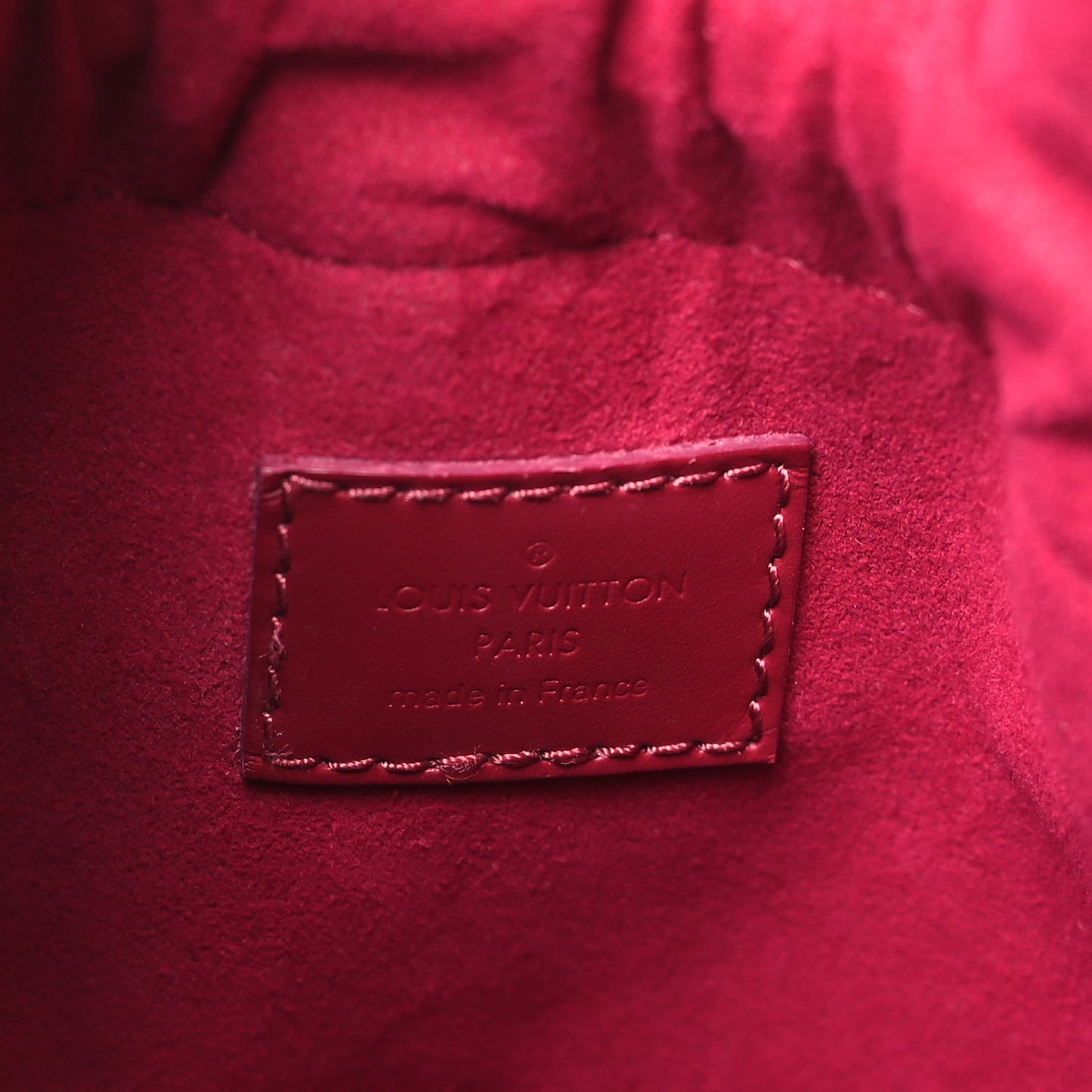 Monogram Pouch Noe Fuchsia