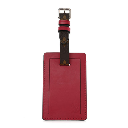 Louis Vuitton Calfskin Monogram Luggage Tag Fuchsia 1 of 4