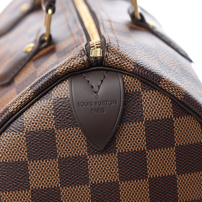 Louis Vuitton Damier Ebene Speedy 30 6 of 11