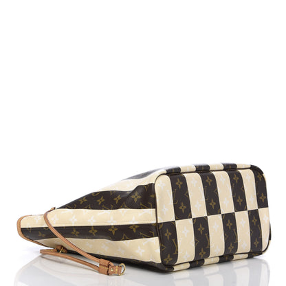 Louis Vuitton Monogram Rayures Neverfull MM 4 of 16