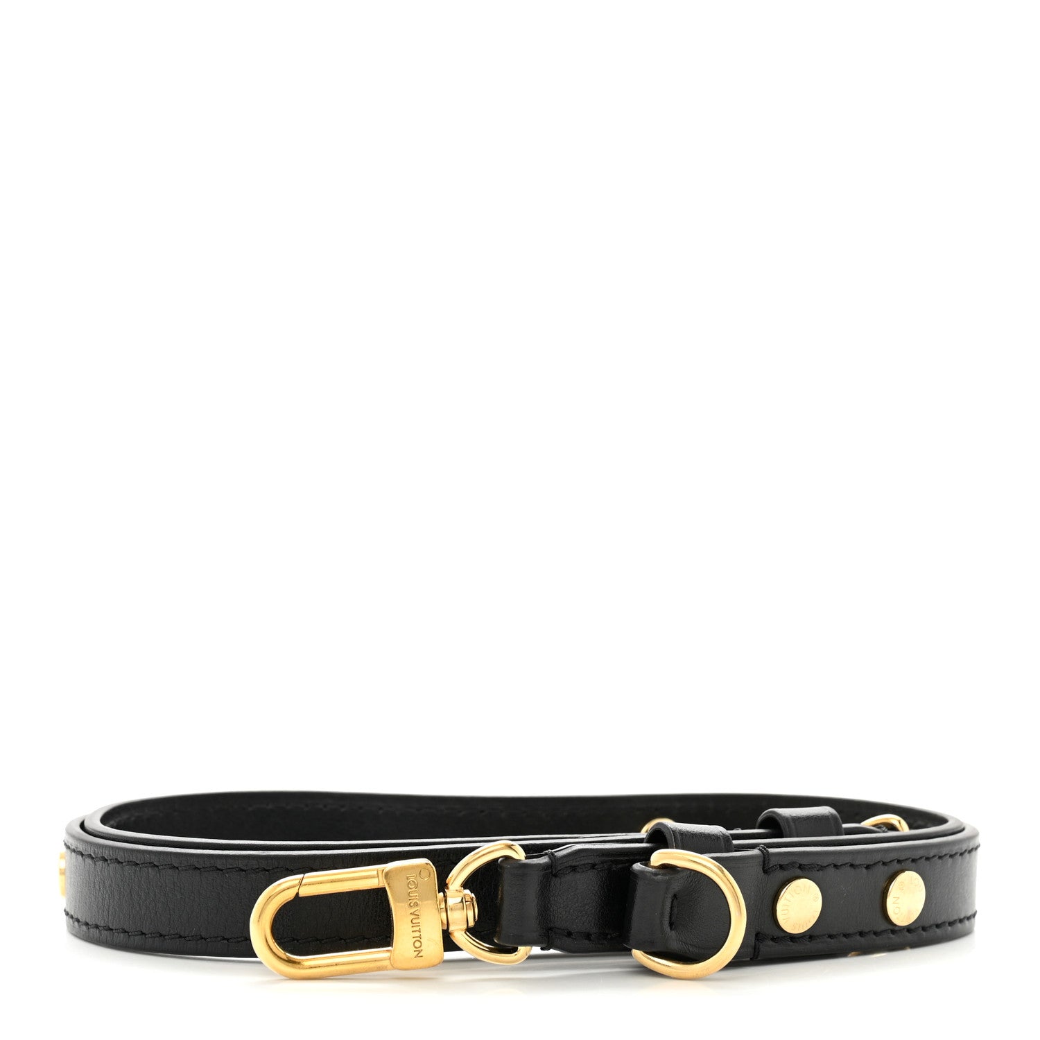 Louis Vuitton Calfskin Neo Noe Shoulder Strap Black 1 of 5