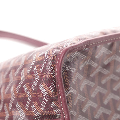 Goyard Goyardine Reversible Anjou PM Burgundy 24 of 24