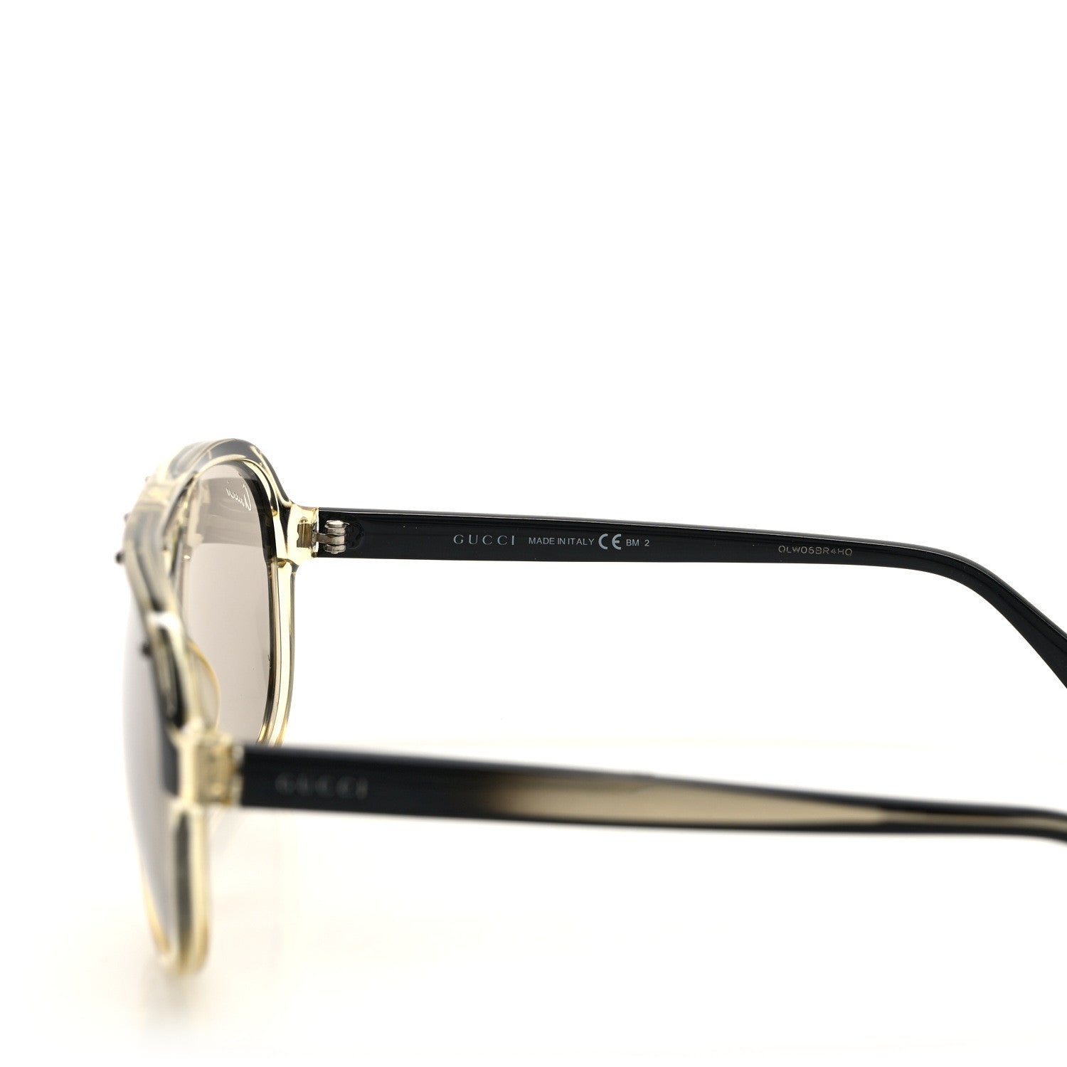Gucci Pilot Sunglasses GG3720/S Black 5 of 8