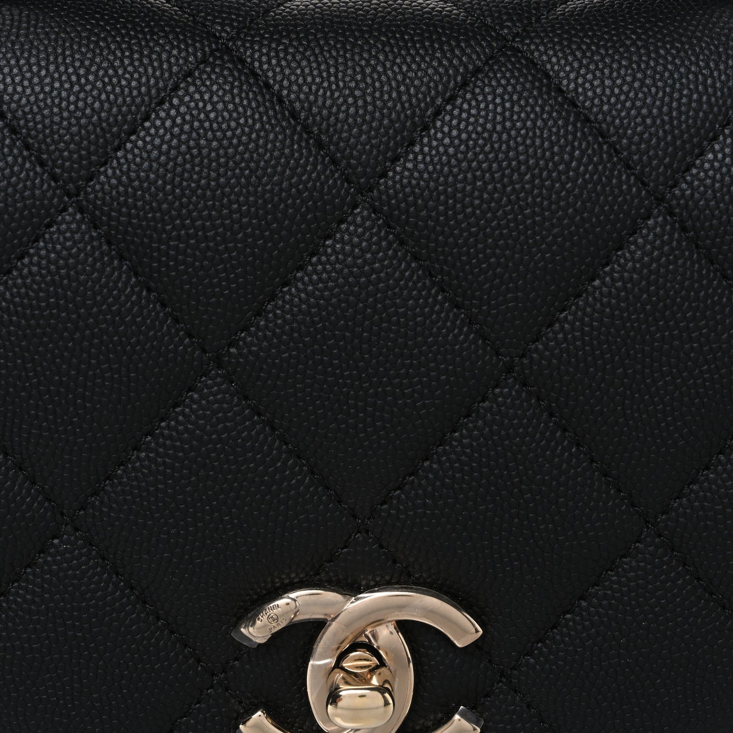 Caviar Quilted Medium Business Affinity Flap Black