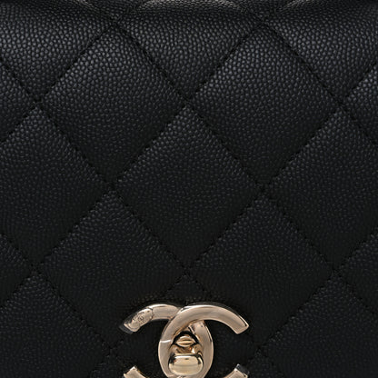 Chanel Caviar Quilted Medium Business Affinity Flap Black 8 of 10