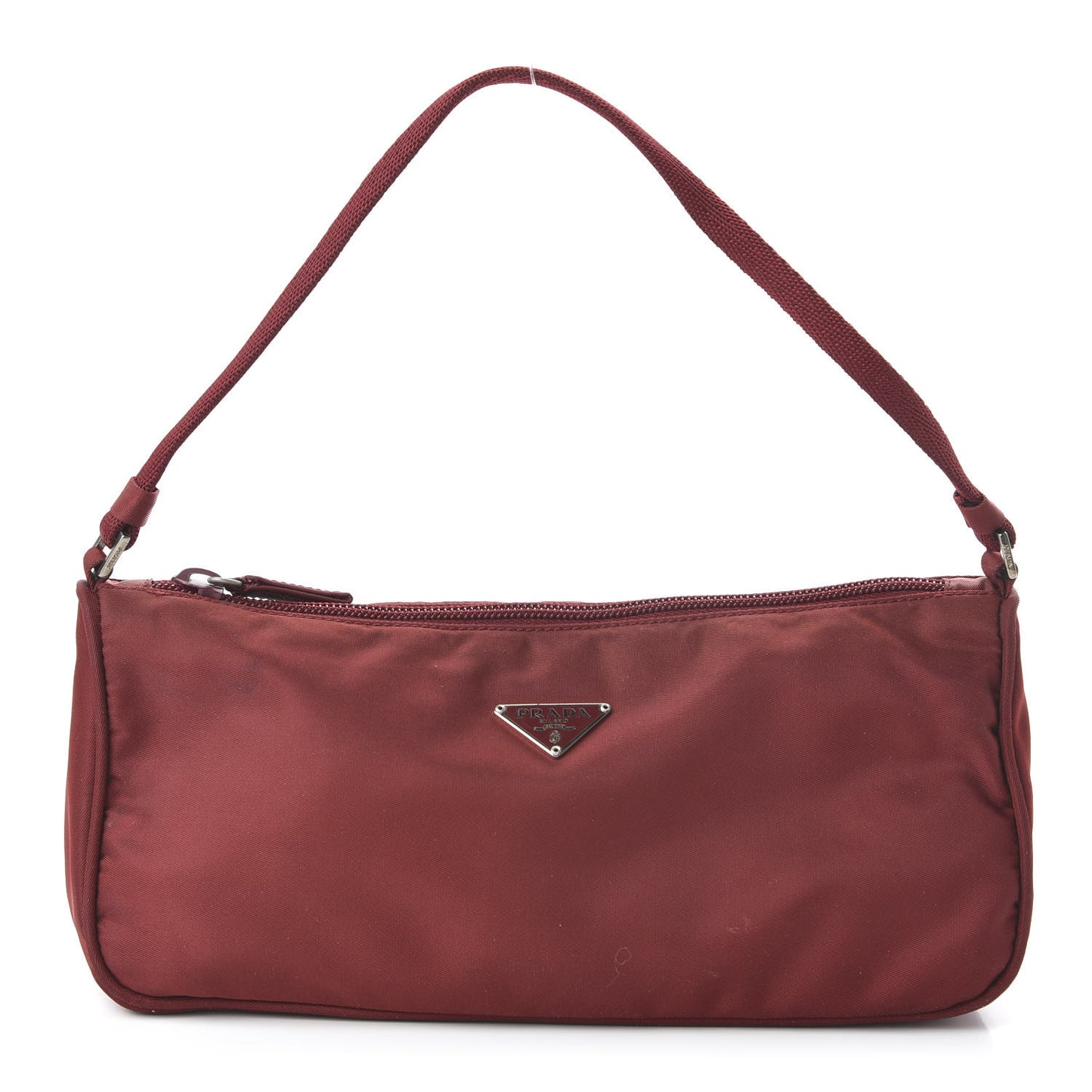 Tessuto Nylon Sport Pochette Bag Porpora