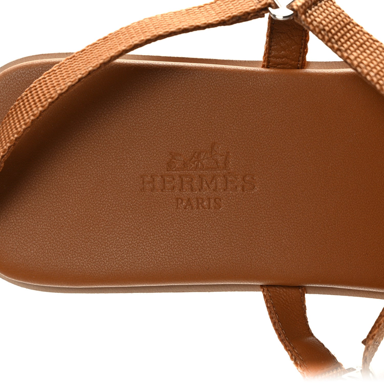 Hermes Box Calfskin Gossip Sandals 38 7 of 7