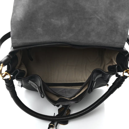 Chloe Calfskin Medium Owen Flap Bag Full Blue 5 of 10