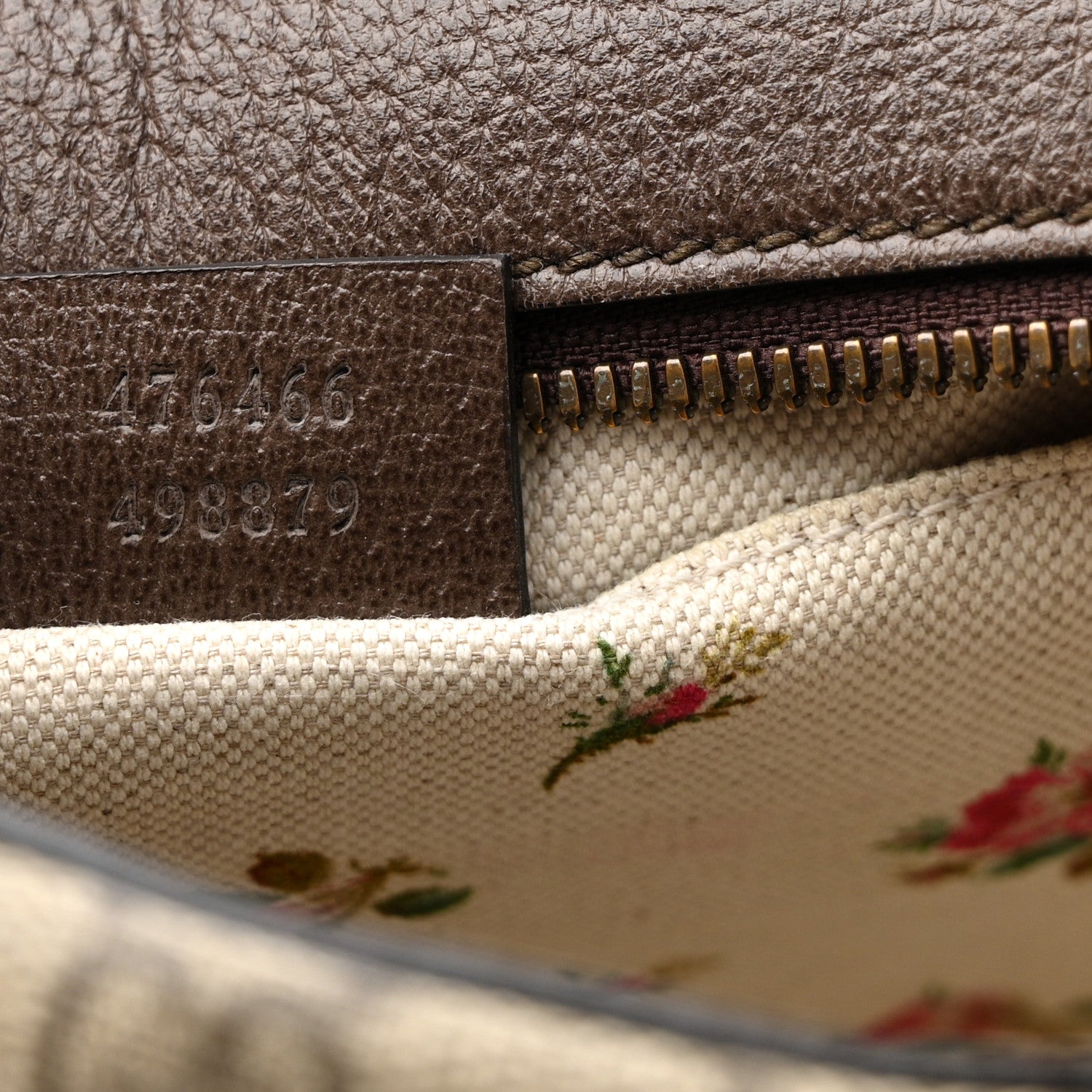 Gucci GG Supreme Monogram Web Neo Vintage Shoulder Bag Beige New Acero Crop 7 of 10