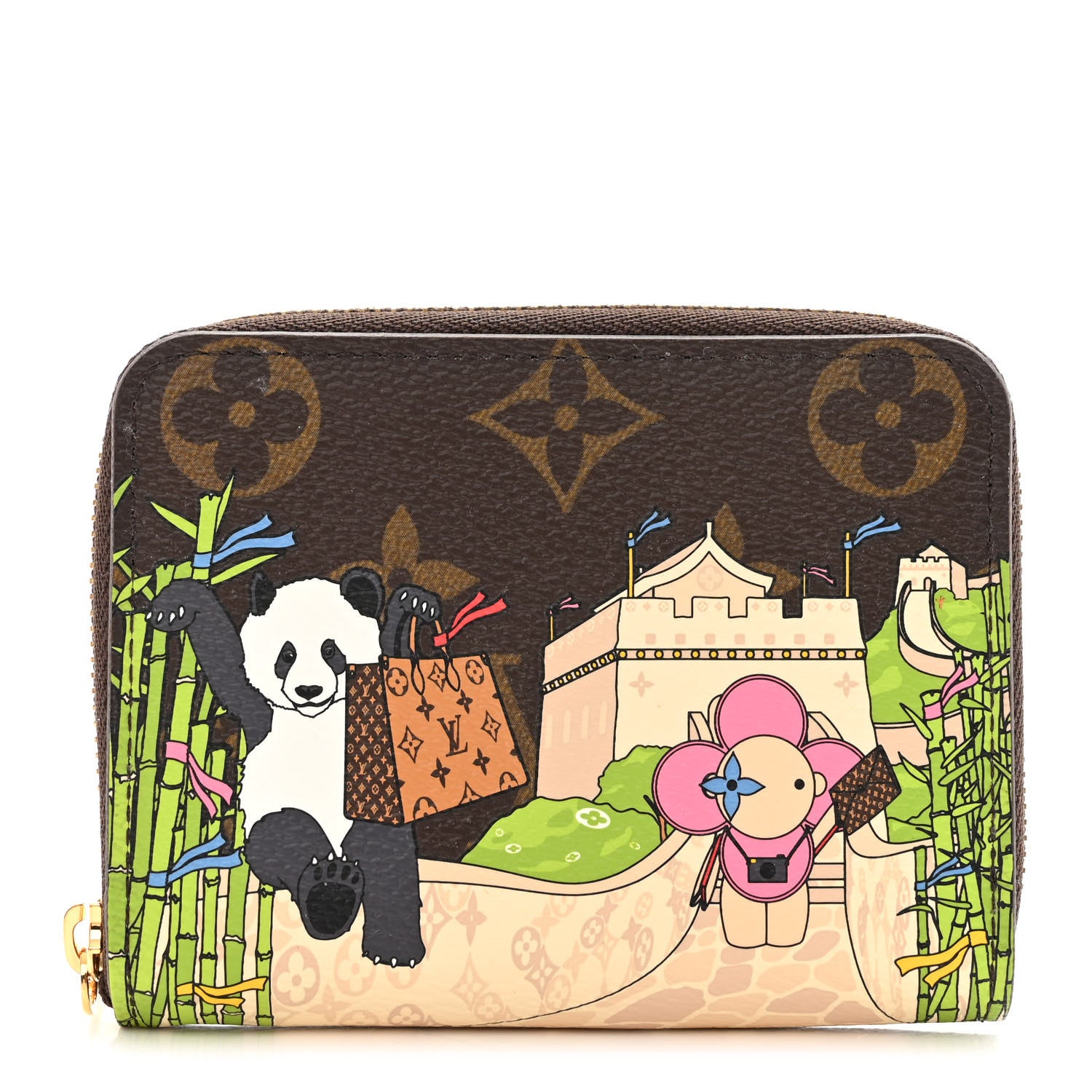 Louis Vuitton Monogram 2021 Christmas China Animation Zippy Coin Purse Myosotis Blue 1 of 7