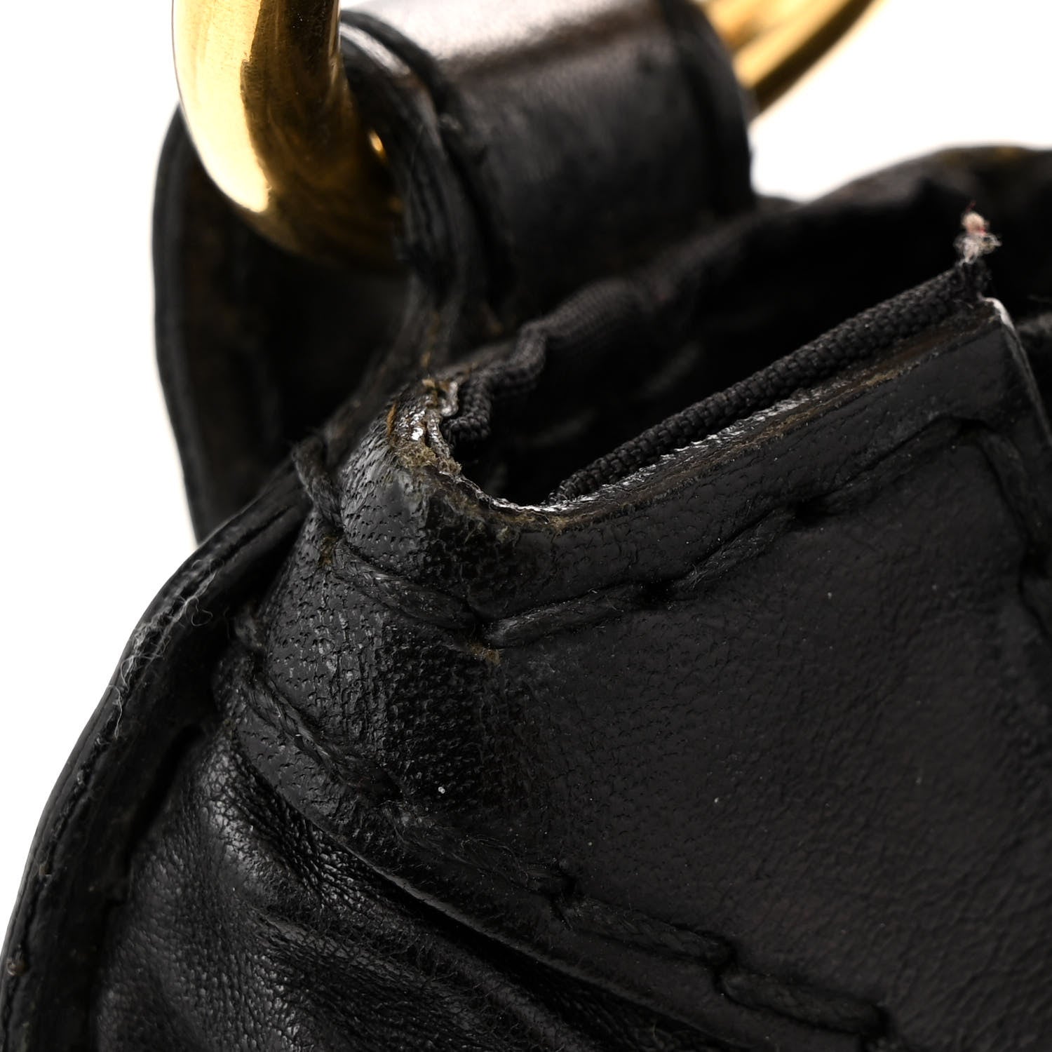 Gucci Calfskin Medium Jockey Hobo Black 11 of 15