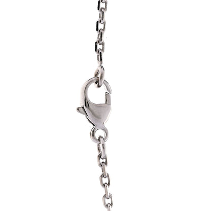 Hermes Lacquered Palladium Mini Pop H Pendant Necklace Black 7 of 8