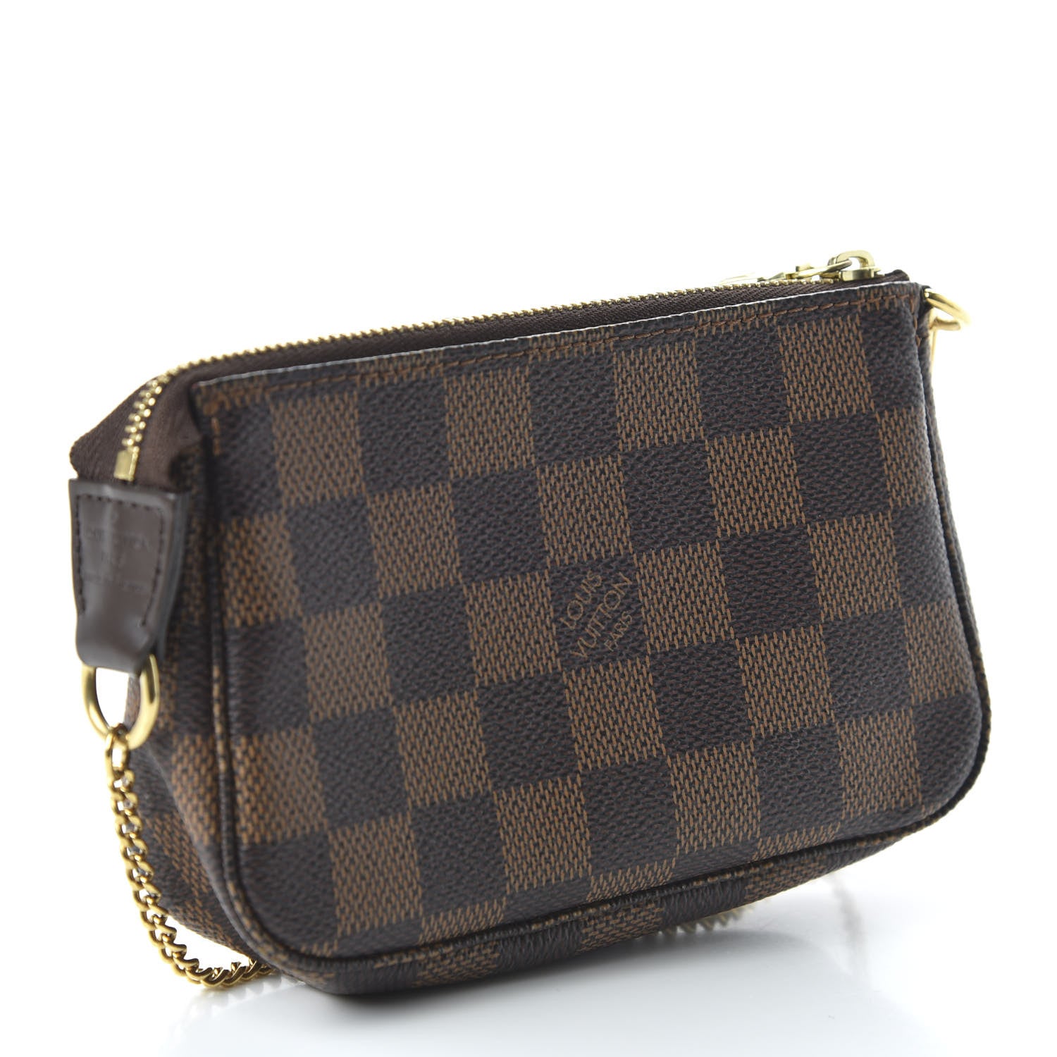 Louis Vuitton Damier Ebene Mini Pochette Accessories 3 of 11