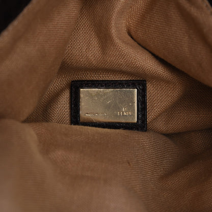 Fendi Zucca Nappa Nuvolata Vitello Tortuga Spy Tobacco Moro 6 of 8
