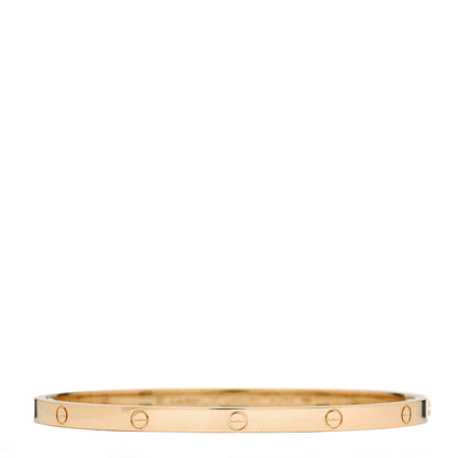 Cartier 18K Yellow Gold Small LOVE Bracelet 17 1 of 9