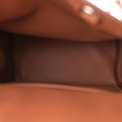Hermes Natural Barenia Faubourg Hac A Dos PM Backpack Fauve 5 of 13