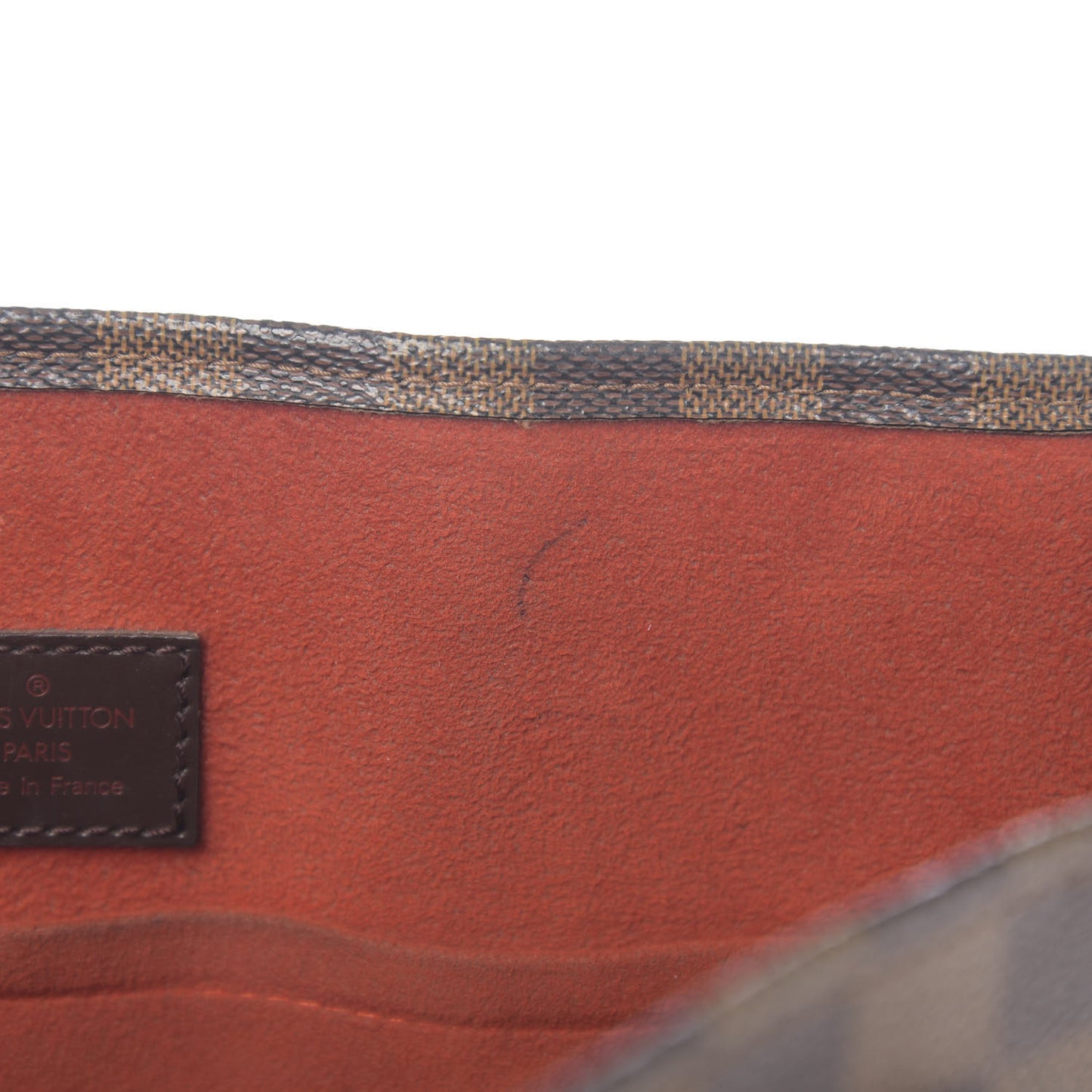 Damier Ebene Sac Plat