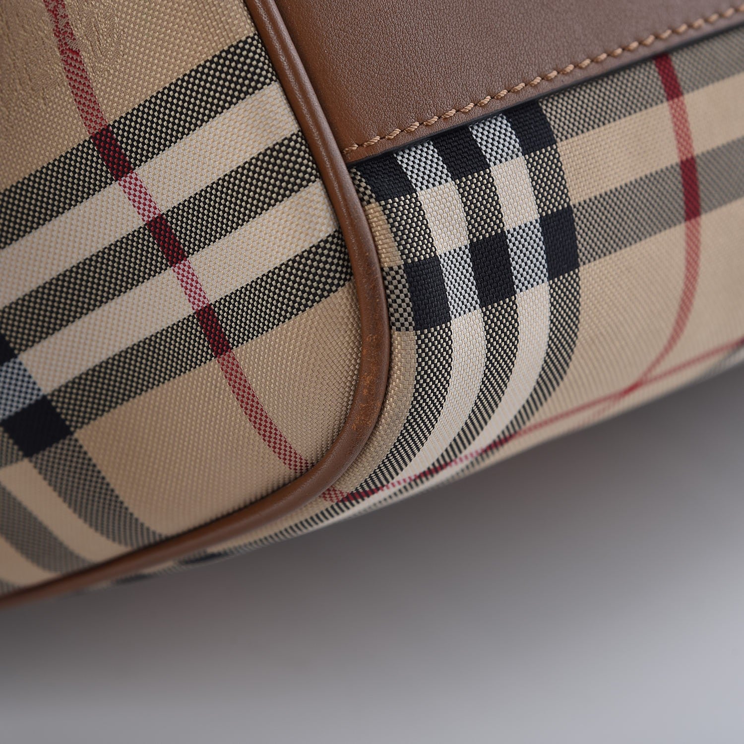 Burberry Horseferry Check Diaper Bag Tote Tan 10 of 12