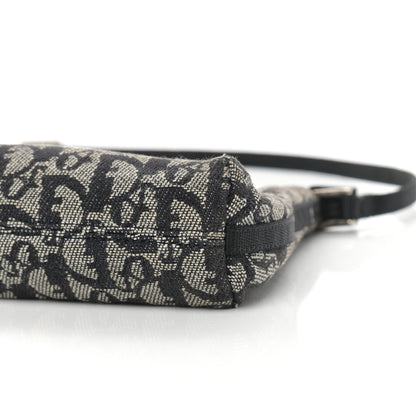 Christian Dior Monogram Shoulder Bag Pochette Black 10 of 13