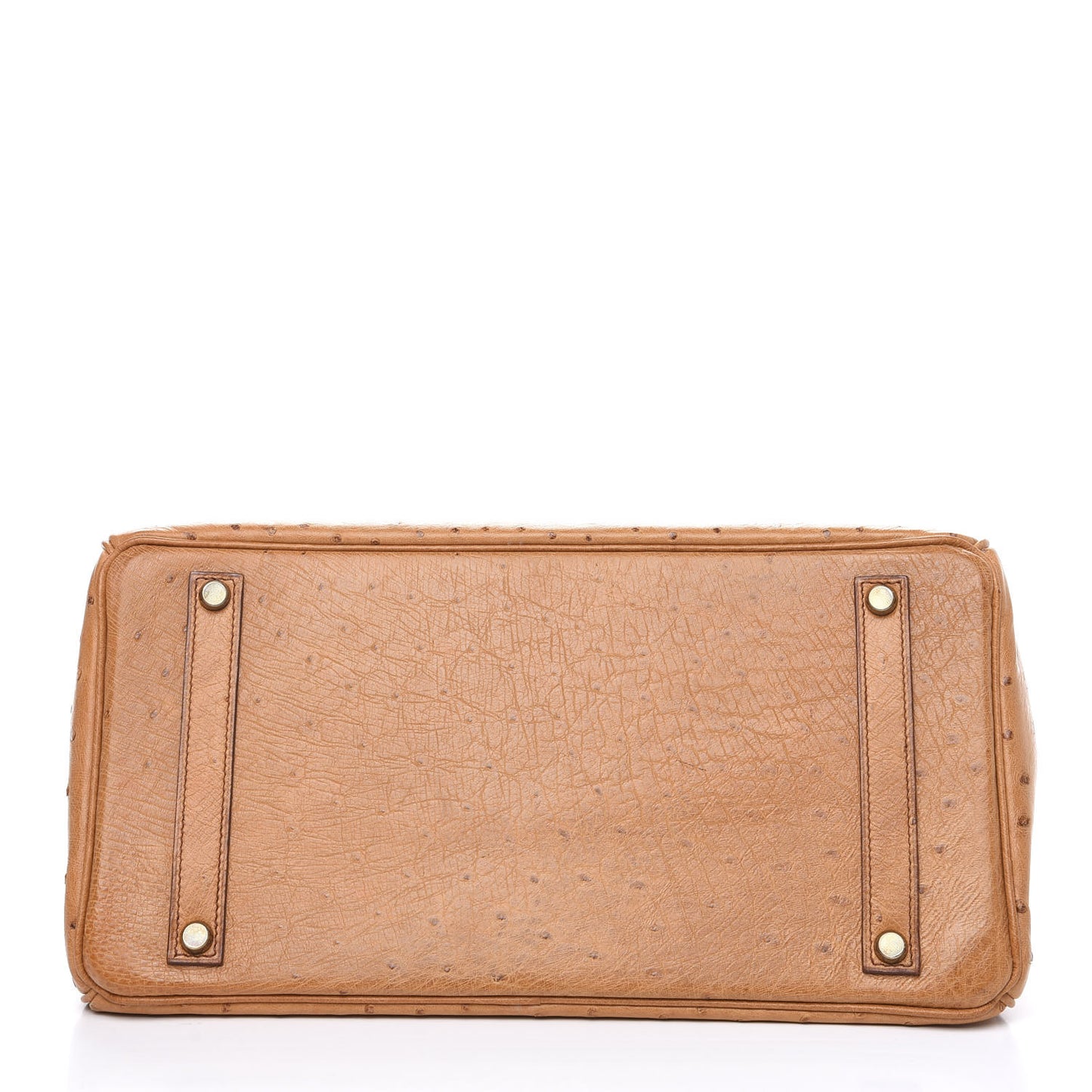Ostrich Birkin 35 Gold