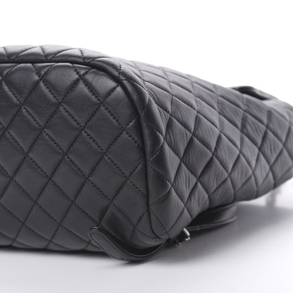 Chanel Calfskin Quilted Large Urban Spirit Backpack Black 9 of 10