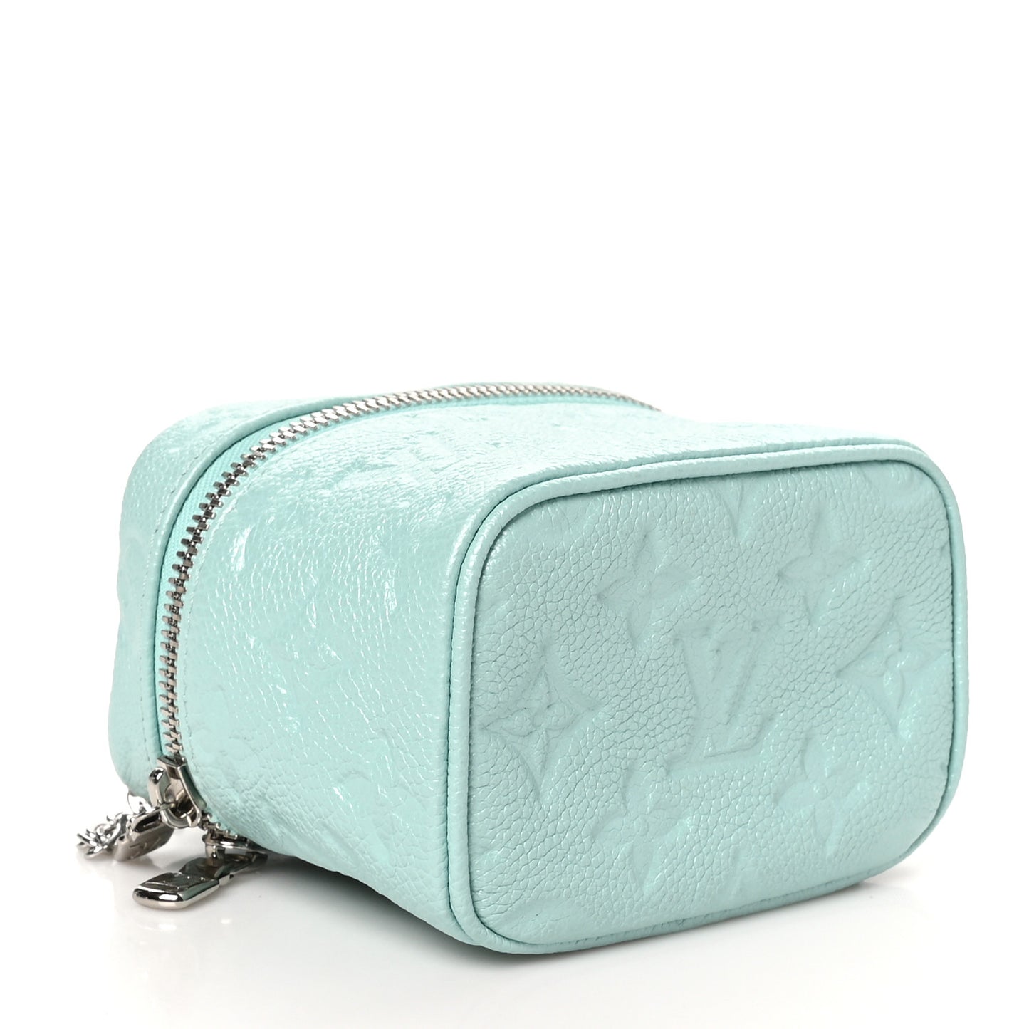 Empreinte Monogram Micro Vanity Pearly Lagoon Turquoise