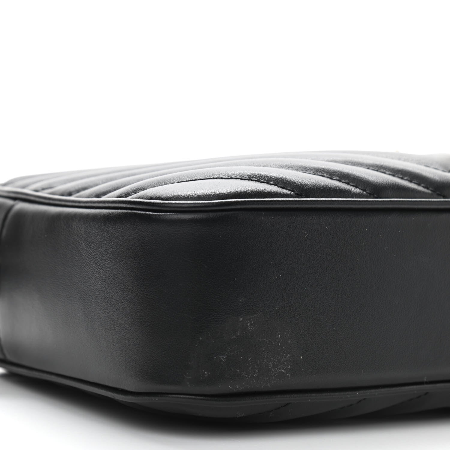 Saint Laurent Calfskin Matelasse Monogram Lou Camera Bag Black 5 of 10