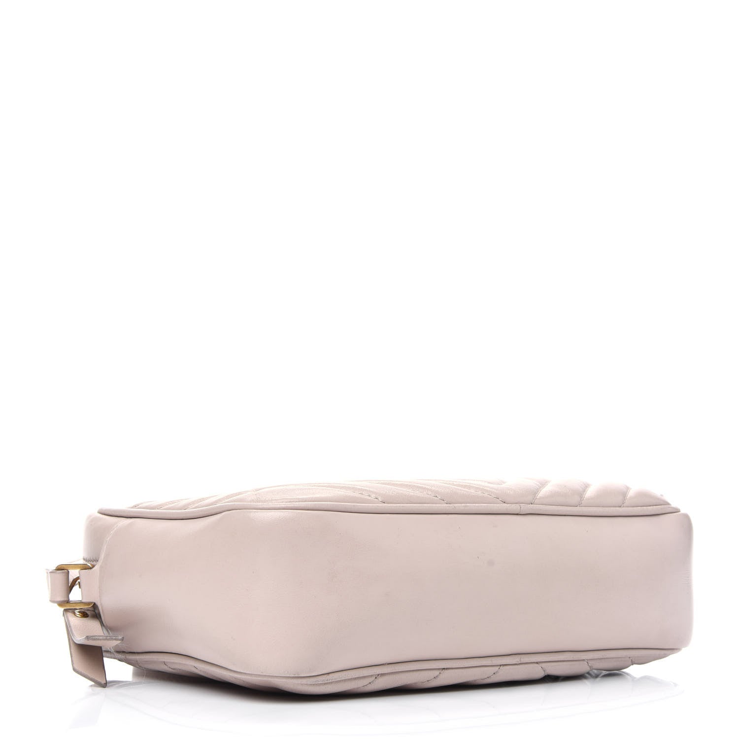 Saint Laurent Calfskin Matelasse Monogram Lou Camera Bag Washed Light Pink 4 of 31