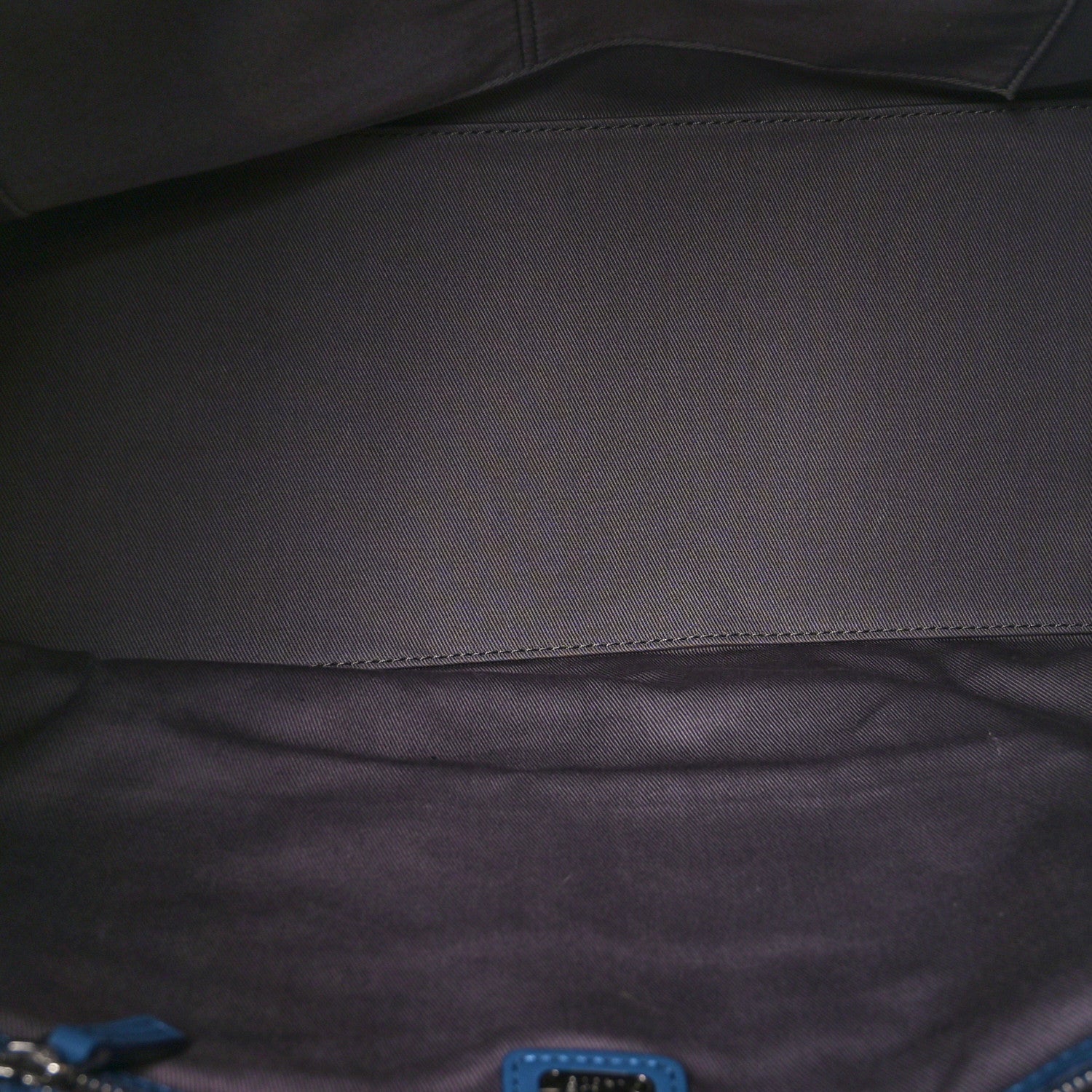 MCM Calfskin Ottomar Monogram Large Klara Hobo Luft Blue 5 of 9