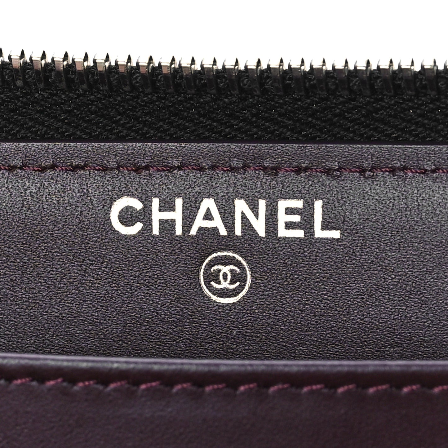Caviar Quilted Large Gusset Zip Around Wallet Black