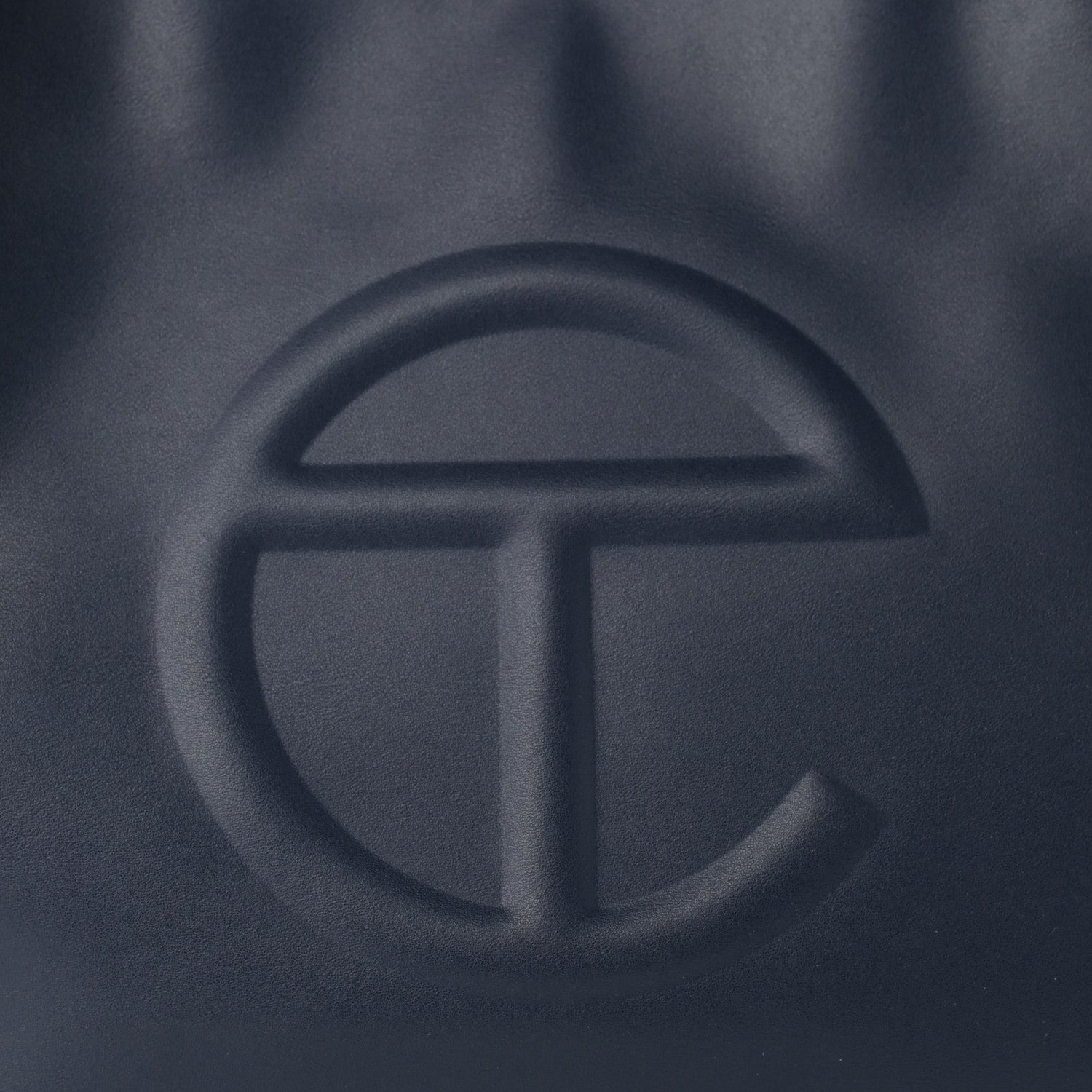 Telfar Vegan Leather Medium Shopping Bag Navy 9 of 12