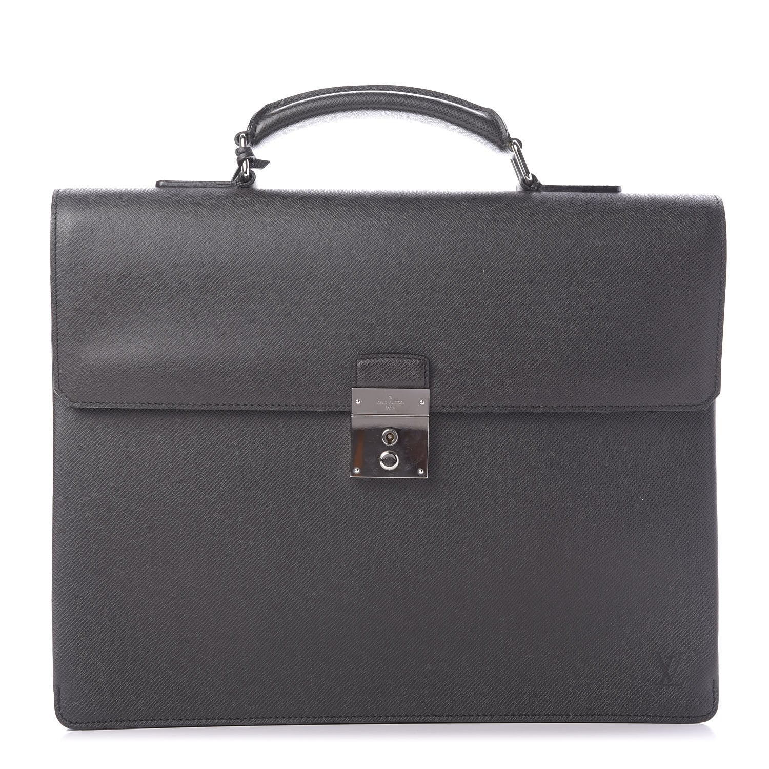Louis Vuitton Taiga Neo Robusto 2 Compartment Briefcase Black 1 of 8