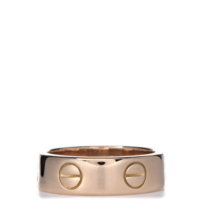 Cartier 18K Yellow Gold 5.5mm LOVE Ring 50 5.25 3 of 6