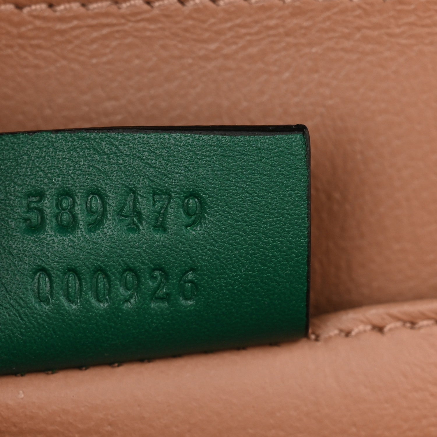Gucci Mousse Top Patent Small Sylvie 1969 Top Handle Bag Emerald