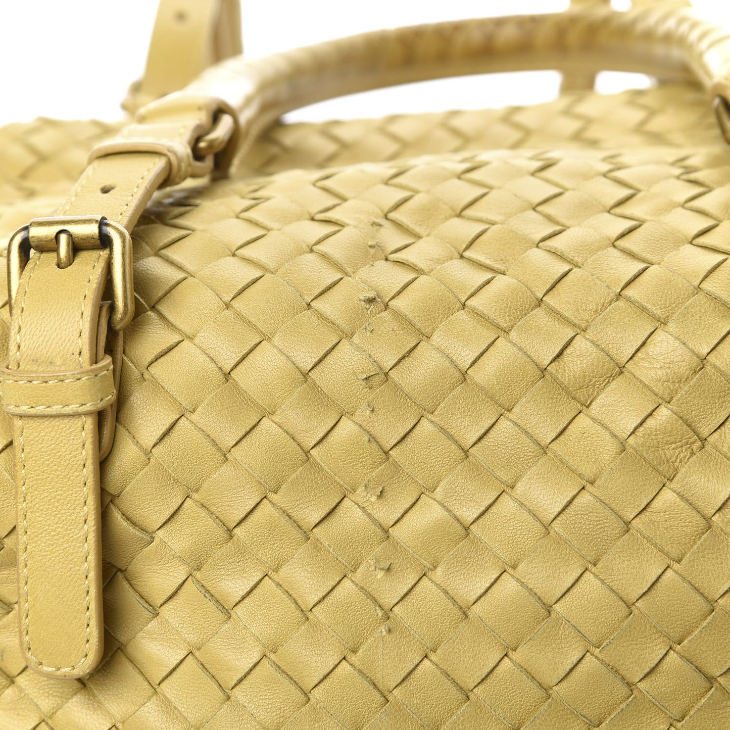 Nappa Intrecciato Montaigne Moutarde