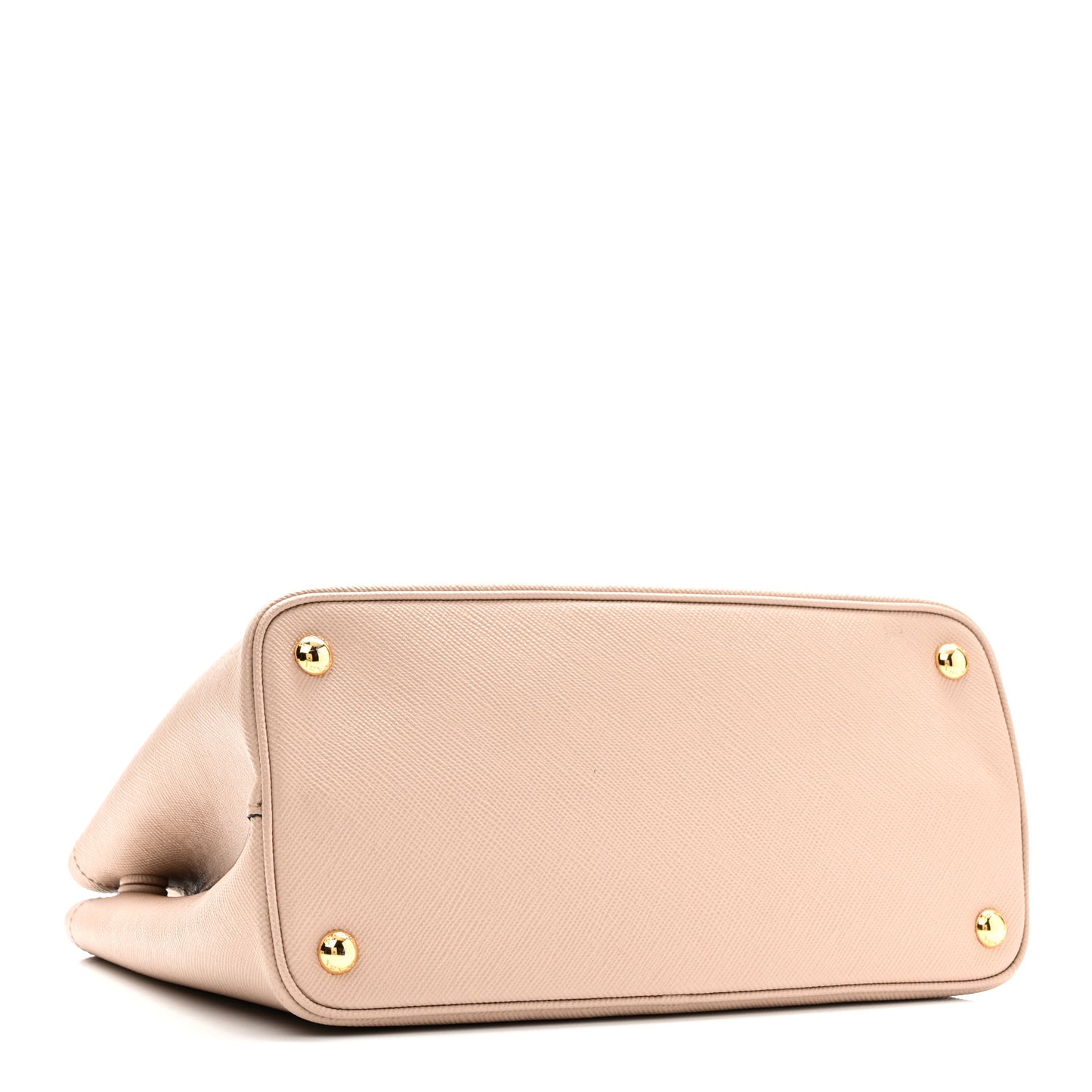 Saffiano Cuir Small Double Bag Cammeo Black