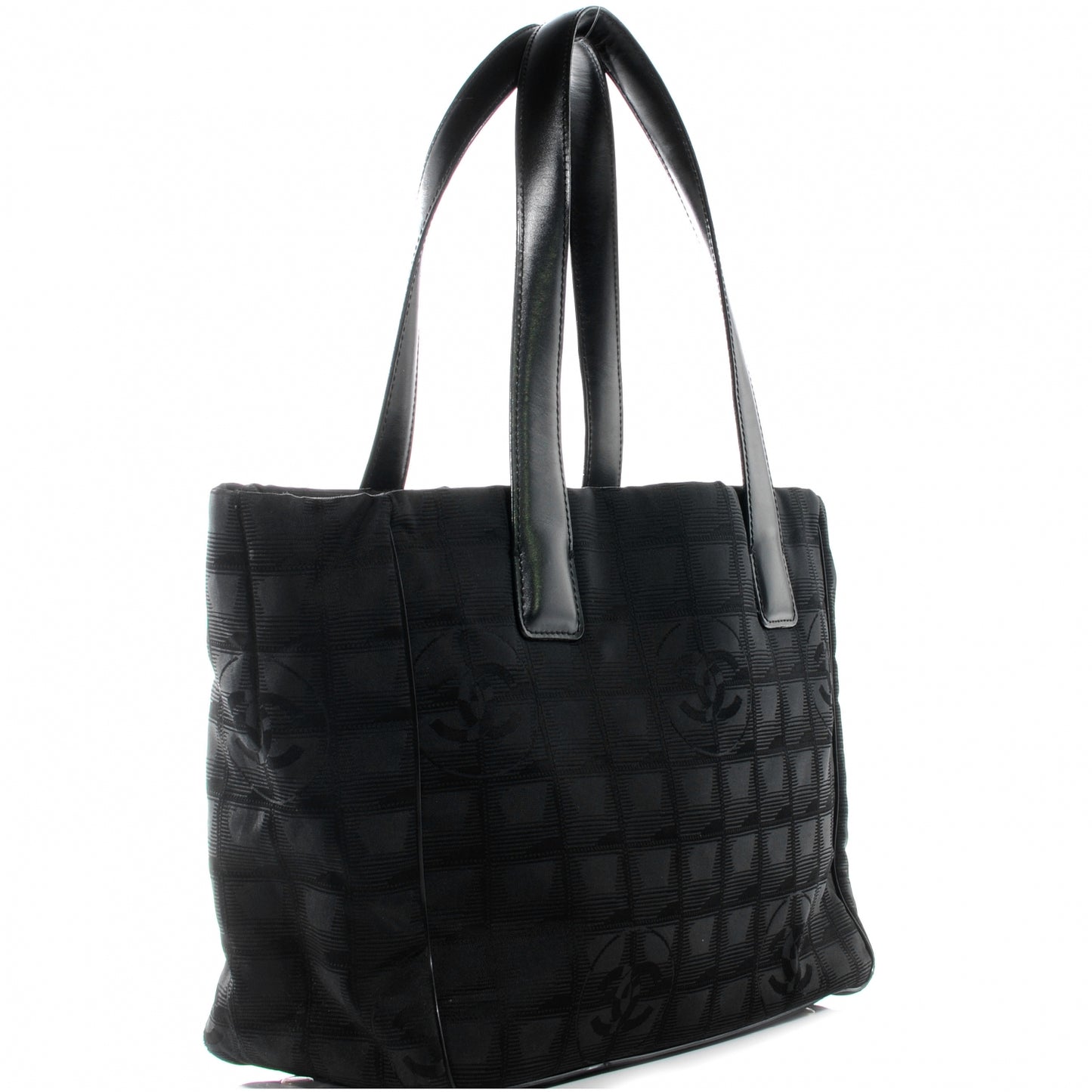 Nylon Travel Tote Black