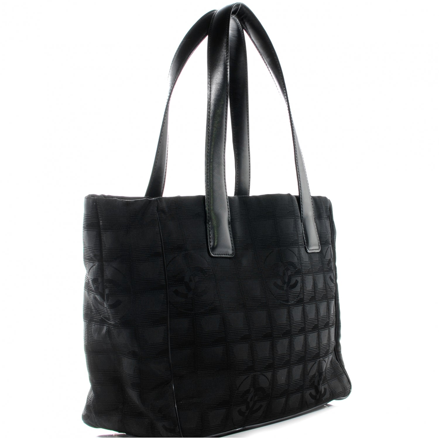 Chanel Nylon Travel Tote Black 4 of 8