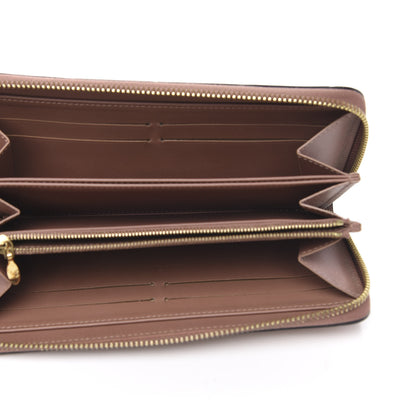 Louis Vuitton Vernis Zippy Wallet Rose Velours 5 of 10