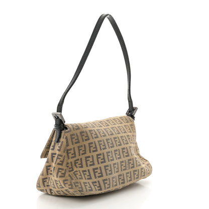 Fendi Zucchino Mini Mama Baguette Beige 3 of 12