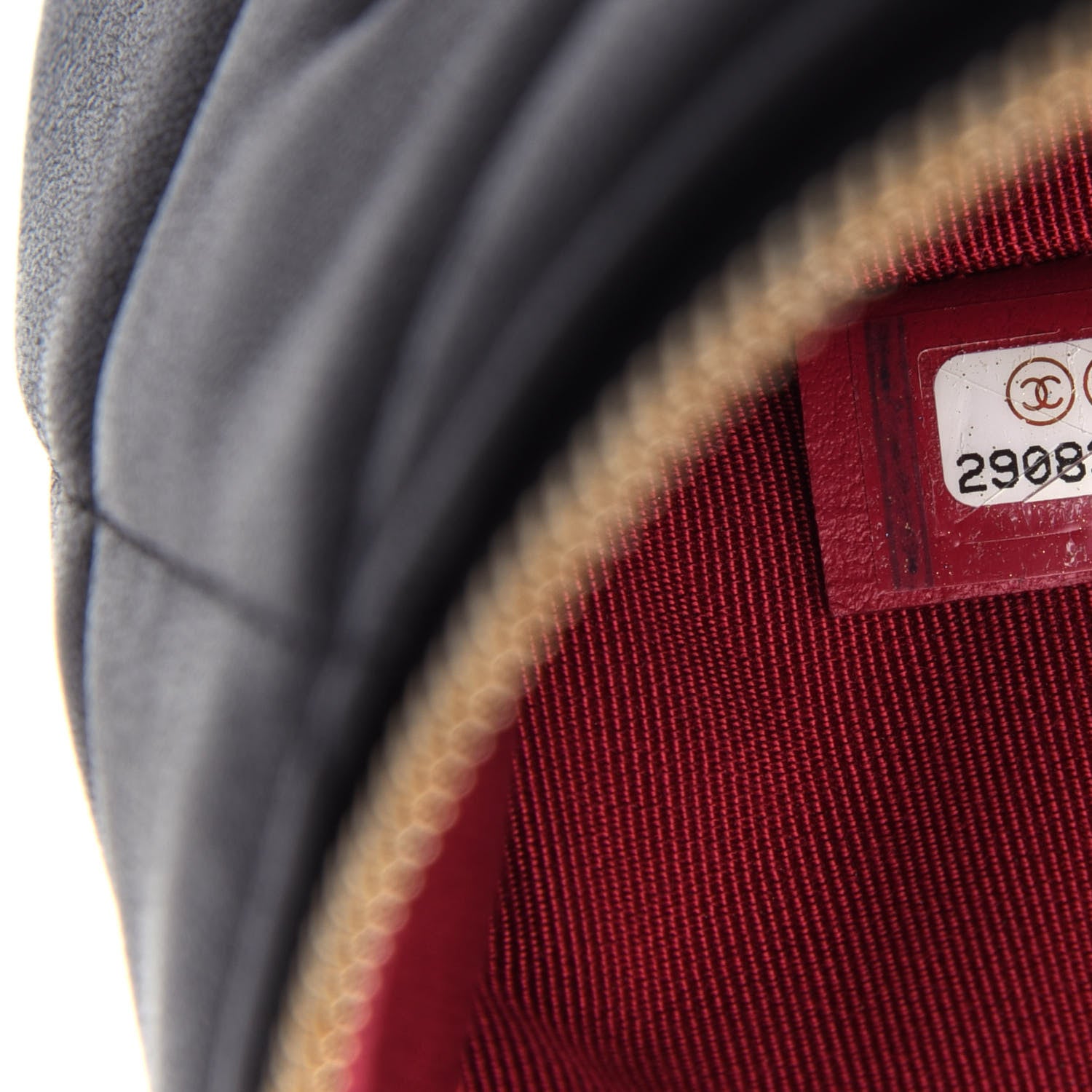 Chanel Lambskin Quilted Large 19 Cosmetic Case Black 7 of 8