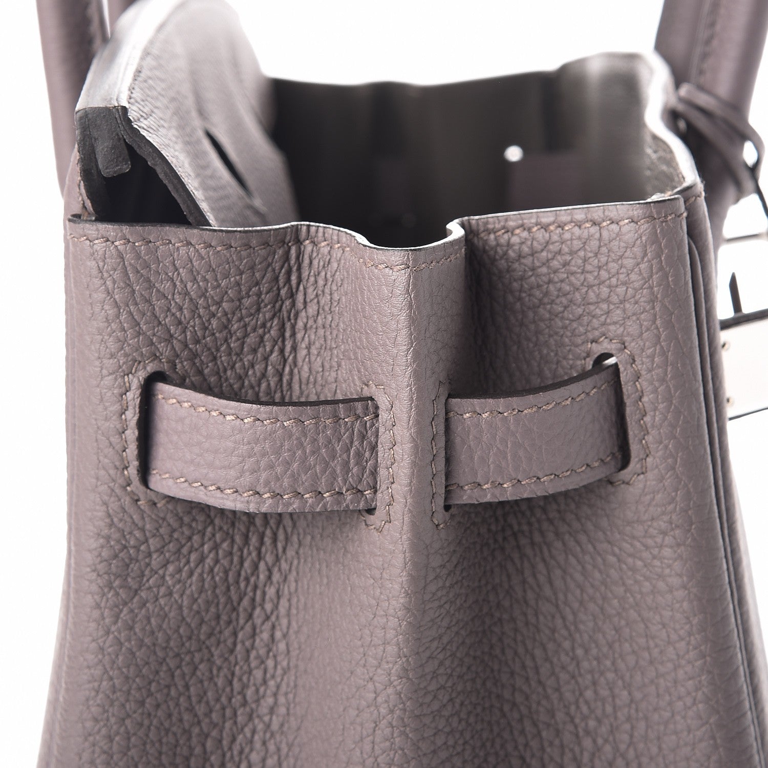 Hermes Togo Birkin 30 Etain 23 of 31